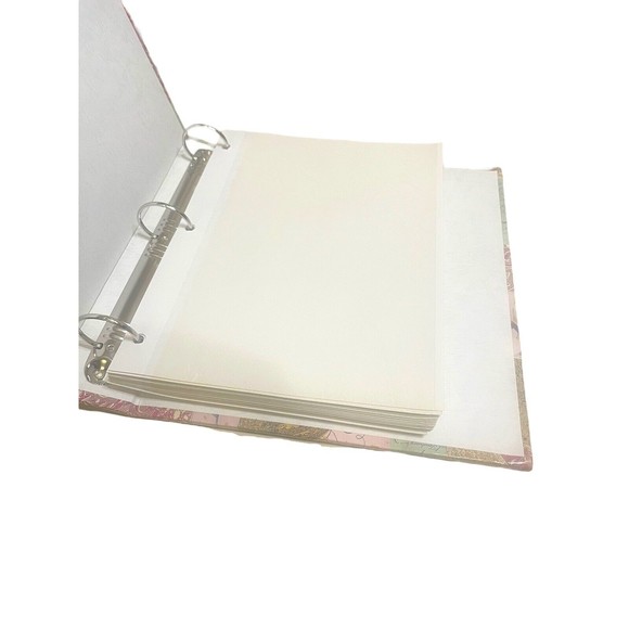 PIONEER Victorian Collage Cover 50 Page 3 Ring Photo Album - Picture 3 of 6